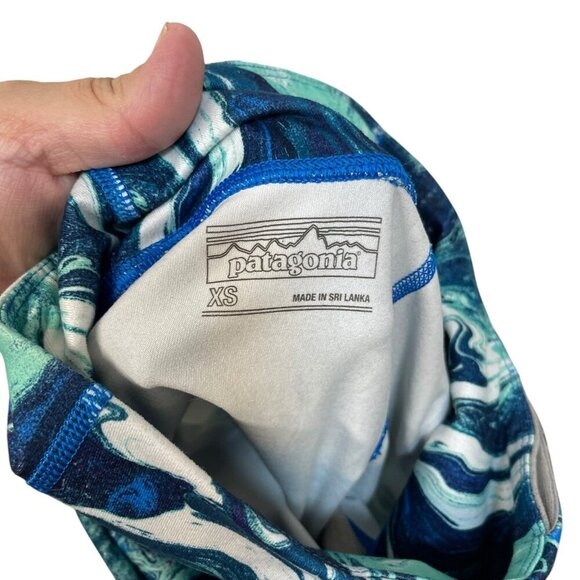 Patagonia Women's Marble Print Tight Fit Size XS Multicolor Artsy - Picture 5 of 6